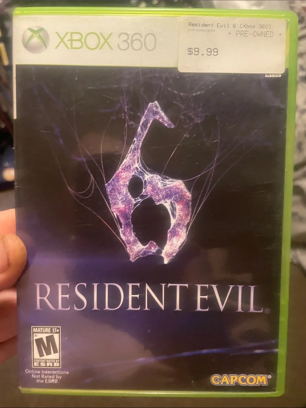 Xbox 360 Resident Evil 6 - Black/Purple